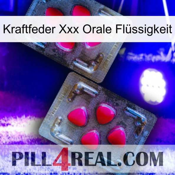 Kraftfeder Xxx Orale Flüssigkeit 15